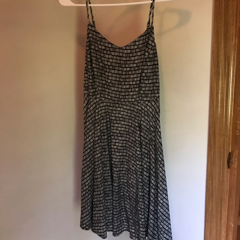 Black and white dress